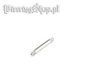 PRĘCIK PROSTY BARBELL grubość 1,6mm (BL-PIN)