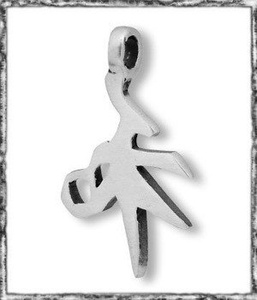 wisior CHINESE ALPHABET (PP4349)