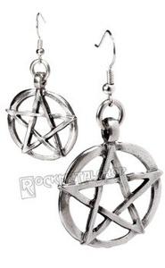 kolczyki PENTAGRAM kolczyki PENTAGRAM