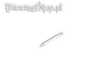 TYTANOWY PRęCIK PROSTY BARBELL grubość 1,2mm