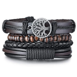 bransoletka BOHO - TREE OF LIFE, zestaw 4 bransoletek bransoletka BOHO - TREE OF LIFE, zestaw 4 bransoletek