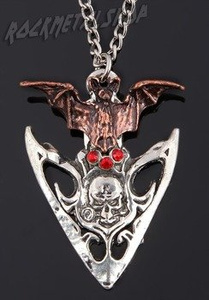 wisior BAT & SKULL