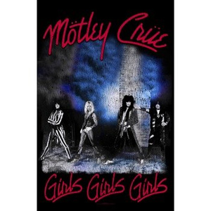 flaga MOTLEY CRUE - GIRLS, GIRLS, GIRLS flaga MOTLEY CRUE - GIRLS, GIRLS, GIRLS