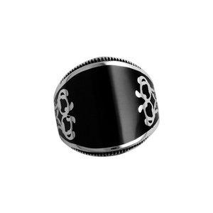 pierścień BLACK GLASS pierścień BLACK GLASS