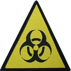 naszywka BIOHAZARD