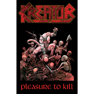 flaga KREATOR - PLEASURE TO KILL